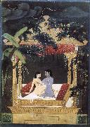 unknow artist Tingzhong of Krishna and Lade Ha painting